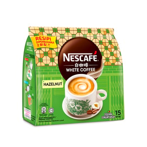 Nutrigold White Coffee Hazelnut 30g X 15's