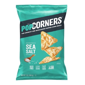 اشتري قم بشراء Popcorners Sea Salt Popped Corn Snack 198.4 g Online at Best Price من الموقع - من لولو هايبر ماركت Corn Based Bags في الامارات