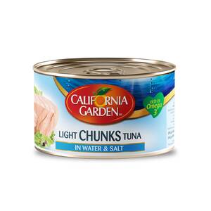 California Garden Light Chunks Tuna in Water & Salt 185 g