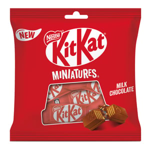 Buy Nestle KitKat Miniatures Milk Chocolate 10 pcs 110 g Online at Best Price | Covrd Choco.Bars&Tab | Lulu Egypt in Saudi Arabia