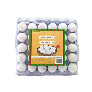 Al Noor Indian Islamic White Eggs 30 pcs
