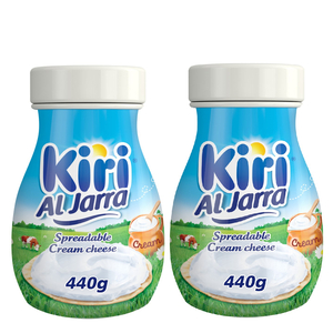 Kiri Al Jarra Cream Cheese Spread 2 x 440 g