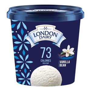 London Dairy Vanilla Bean Ice Cream Cup 125 ml
