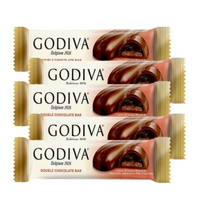 Godiva Double Chocolate Bar 35 g 4+1