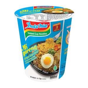 Buy Indomie Barbeque Chicken Flavour Instant Cup Noodles 75 g Online at Best Price | Cup Noodle | Lulu UAE in UAE
