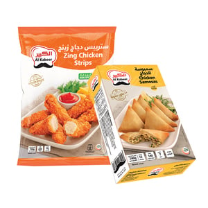 Al Kabeer Non-Spicy Zing Chicken Strips 750 g + Offer