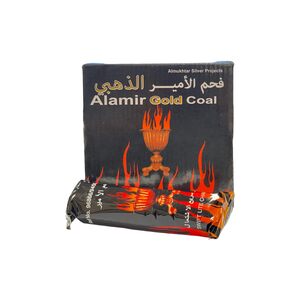 Alamir Swift Lite Gold Charcoal 80pcs