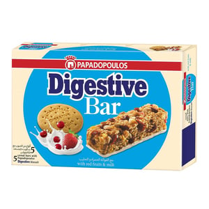 Papadopoulos Digestive Bar With Red Fruits & Milk 28 g 4+1