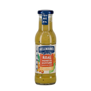 Hellmann's Real Honey & Mustard Dressing & Dip 250 ml