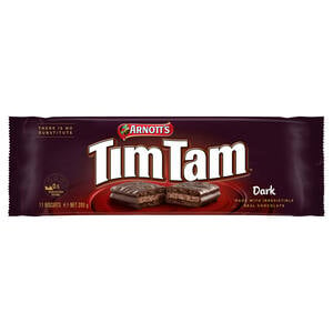 Arnott's Tim Tam Dark Chocolate Biscuits 200 g