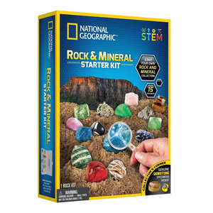 National Geographic Rock & Mineral Starter Kit, RTNGRM15