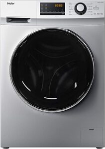 Haier 10 Kg  Front Load Washer, 1400 Rpm, Silver, HW100-14636S