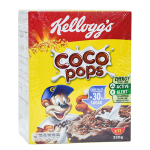 Kellogg's Coco Pops 30% Less Sugar 2 pcs 330 g