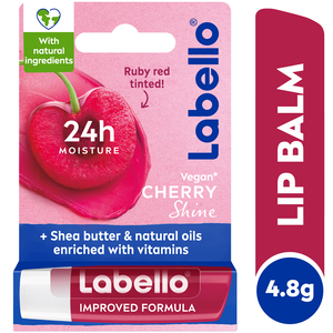 Labello Lip Balm Moisturising Lip Care Cherry Shine 4.8 g