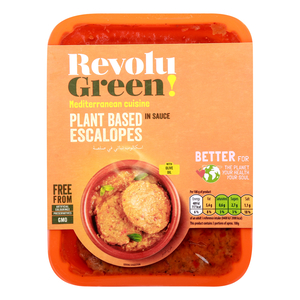 Revolu Green Plant Based Escalopes in Sauce 270 g