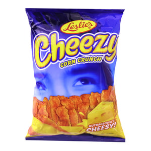 Leslie's Cheezy Corn Crunch Outrageously Cheesy 150 g