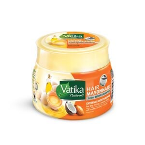Buy Vatika Naturals Extreme Moisturizing Hair Mayonnaise With Almond, Coconut & Sesame For Dry, Frizzy & Coarse Hair 500 ml Online at Best Price | Hair Creams | Lulu UAE in UAE