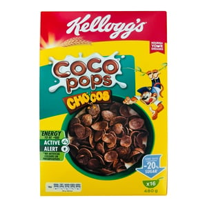 Kellogg's Coco Pops Chocos 20% Less Sugar 480 g