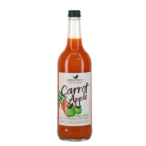 James White Organic Carrot & Apple Juice 750 ml