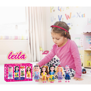 Power Joy Mini Fashion Princess Doll 4pc Set Assorted DD001