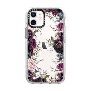 CASETIFY iPhone 12 Mini - My Secret Garden Impact Case - Clear