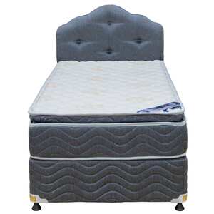 Raha Diwan Bed Deck Top Ortho Mattress 190x90Cms