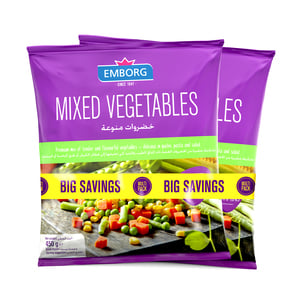 Emborg Mixed Vegetables Value Pack 2 x 450 g