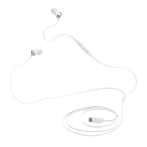 JBL TUNE 310C Wired Hi-Res In-Ear Headphones, White, JBLT310CWHT