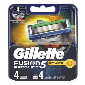 Gillette Cartridge Proglide Power 4s