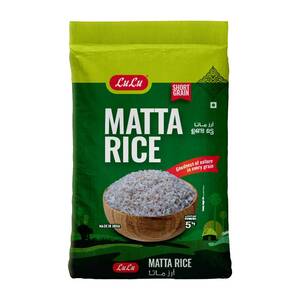 اشتري قم بشراء لولو أرز ماتا قصير الحبة 5 كجم Online at Best Price من الموقع - من لولو هايبر ماركت Boiled rice في الامارات