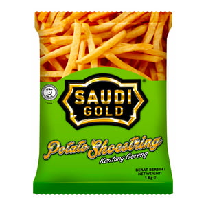Saudi Gold Potato Shoestring Fries 1kg