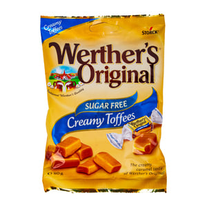 Storck Werther's Original Creamy Toffees Sugar Free 80 g