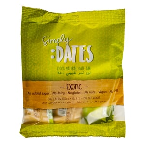 Simply Dates Exotic Date Bar 5 x 30 g