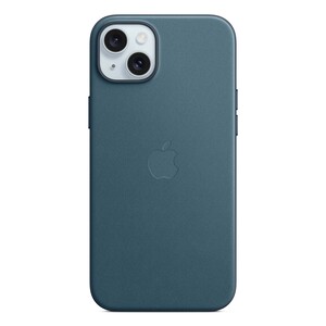 Apple iPhone 15 Plus FineWoven Case with MagSafe, Pacific Blue, MT4D3ZM/A