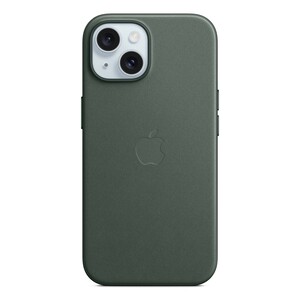 Apple iPhone 15 FineWoven Case with MagSafe, Evergreen, MT3J3ZM/A