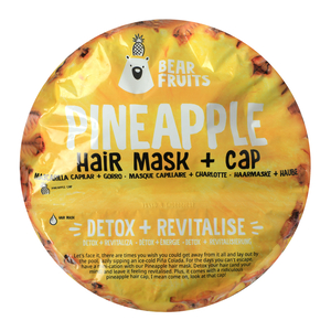 Bear Fruits Pineapple Hairmask + Cap, 20 ml