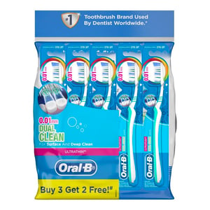 Oral-B Ultrathin Dual Clean Toothbrush Buy3 Free2