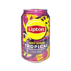Lipton Zero Sugar Tropical Passionfruit & Mango Ice Tea 6 x 310 ml
