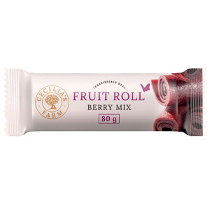 Cecilia's Farm Fruit Roll Berry Mix 80 g