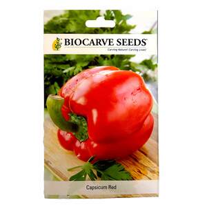 Biocarve Seeds Capsicum Red Seeds