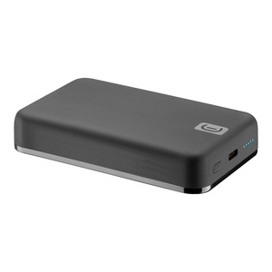 Cellularline MAG 10000 Power Bank with Magsafe Support, 10000 mAh, Black