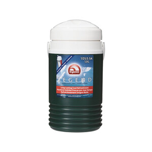 Igloo Legend Water Cooler 1/2 Gallon Green/White