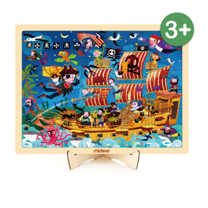 Mideer Pirate Boat Wooden Puzzle, MD3070