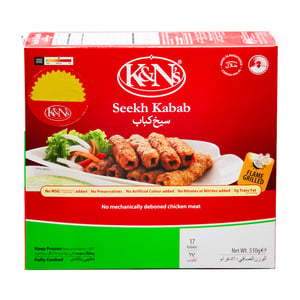 K&N Chicken Seekh Kabab Value Pack 510 g