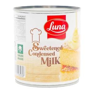 اشتري قم بشراء لونا حليب مكثف محلى 370 جم Online at Best Price من الموقع - من لولو هايبر ماركت Condnsd Sweetnd Milk في السعودية