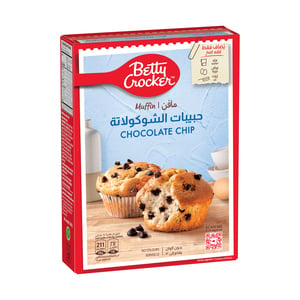 Buy Betty Crocker Chocolate Chip Muffin Mix 500 g Online at Best Price | Cake & Dessert Mixes | Lulu Kuwait in Kuwait