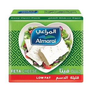 Buy Almarai Low Fat Feta Cheese 200 g Online at Best Price | Soft Cheese | Lulu KSA in Kuwait