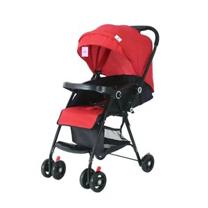 Happy Well Foldable Baby Stroller K103 Red A24
