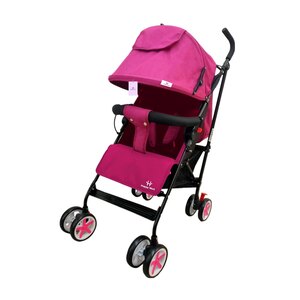 Happy Well Foldable Baby Buggy 019 Pink A24