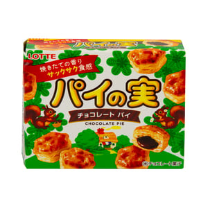 اشتري قم بشراء Lotte Pie No Mi (Chocolate Pie) 73 g Online at Best Price من الموقع - من لولو هايبر ماركت Other Ethnic Food في الامارات